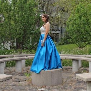 Tiffany designs prom dress